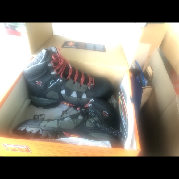 Timberland PRO Men's Hyperion Waterproof Work Boot,Gray/Gray,9.5 M US - Picture 1 of 3
